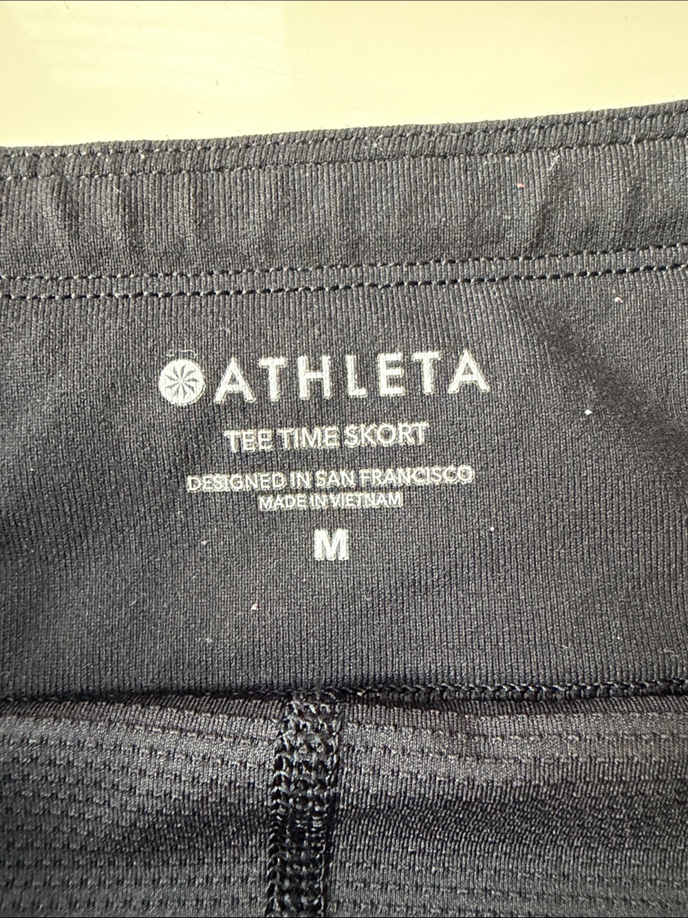 Athleta Black Tee Time Skort - Picture 2 of 7